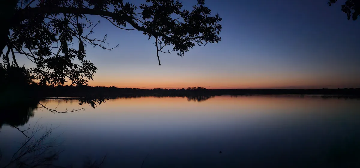 Milicz Ponds after dusk